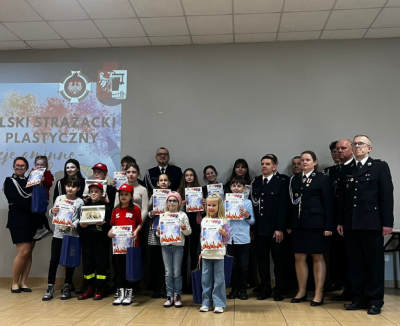 Sukcesy uczniów z Trójki w Strażackim Konkursie Plastycznym!